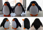 Penguin Plush by demiveemon