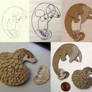 Sneak Peek - Pangolin Fridgemagnet