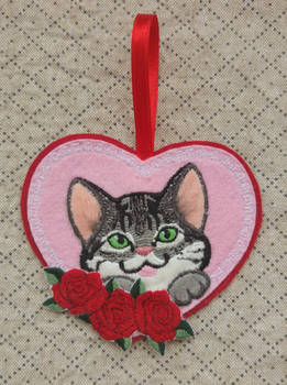 Valentine's day kitty 1