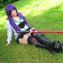 Saeko from HotD shoot