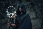 Forest Dream Catcher by LucreciaMortishia