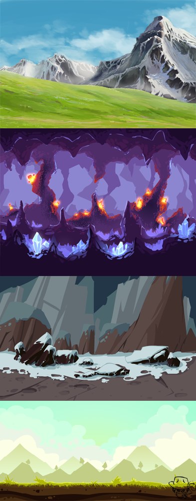 2d game backgrounds