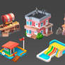 isometric buildings