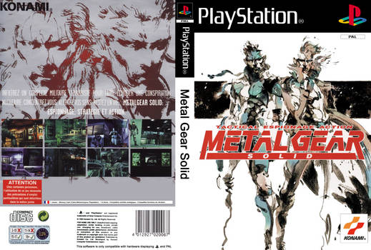 Cover : Metal Gear Solid
