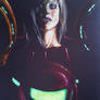 Samus in the dark