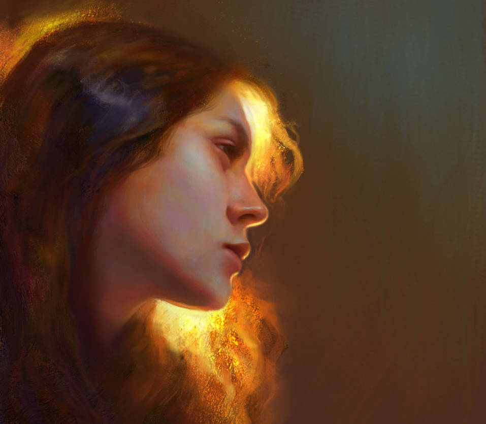 Portrait study by YueQing