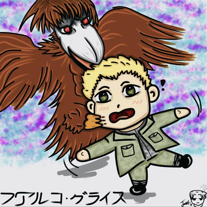 Falco Grice Chibi By Jossfanart On Deviantart