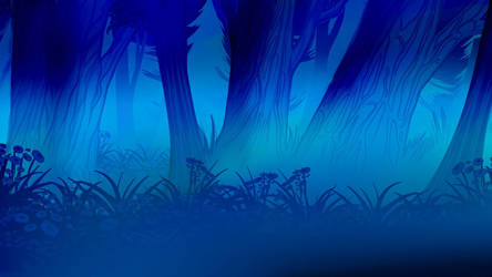Blue Forest - Animation Background 