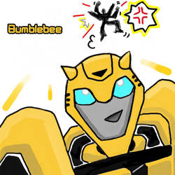 Bumblebee Up to the sight
