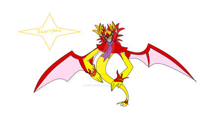 Scorcher the bat flame god thing-a-majig