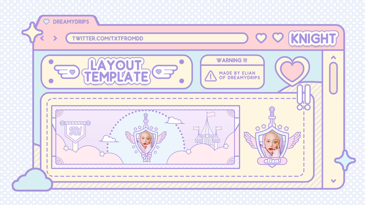 Knights Layout Knight_Layout Template by Elian by dreamydrips on DeviantArt