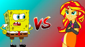 SpongeBob SquarePants vs Sunset Shimmer