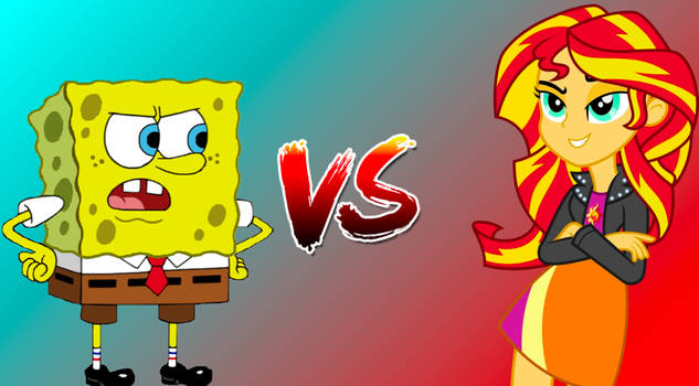 SpongeBob SquarePants vs Sunset Shimmer