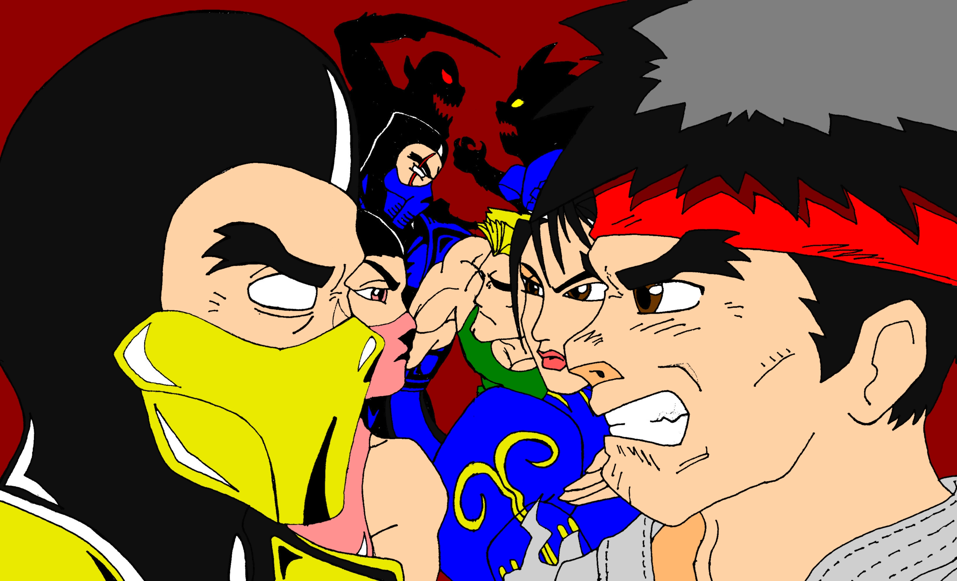 Mortal Kombat VS StreetFighter