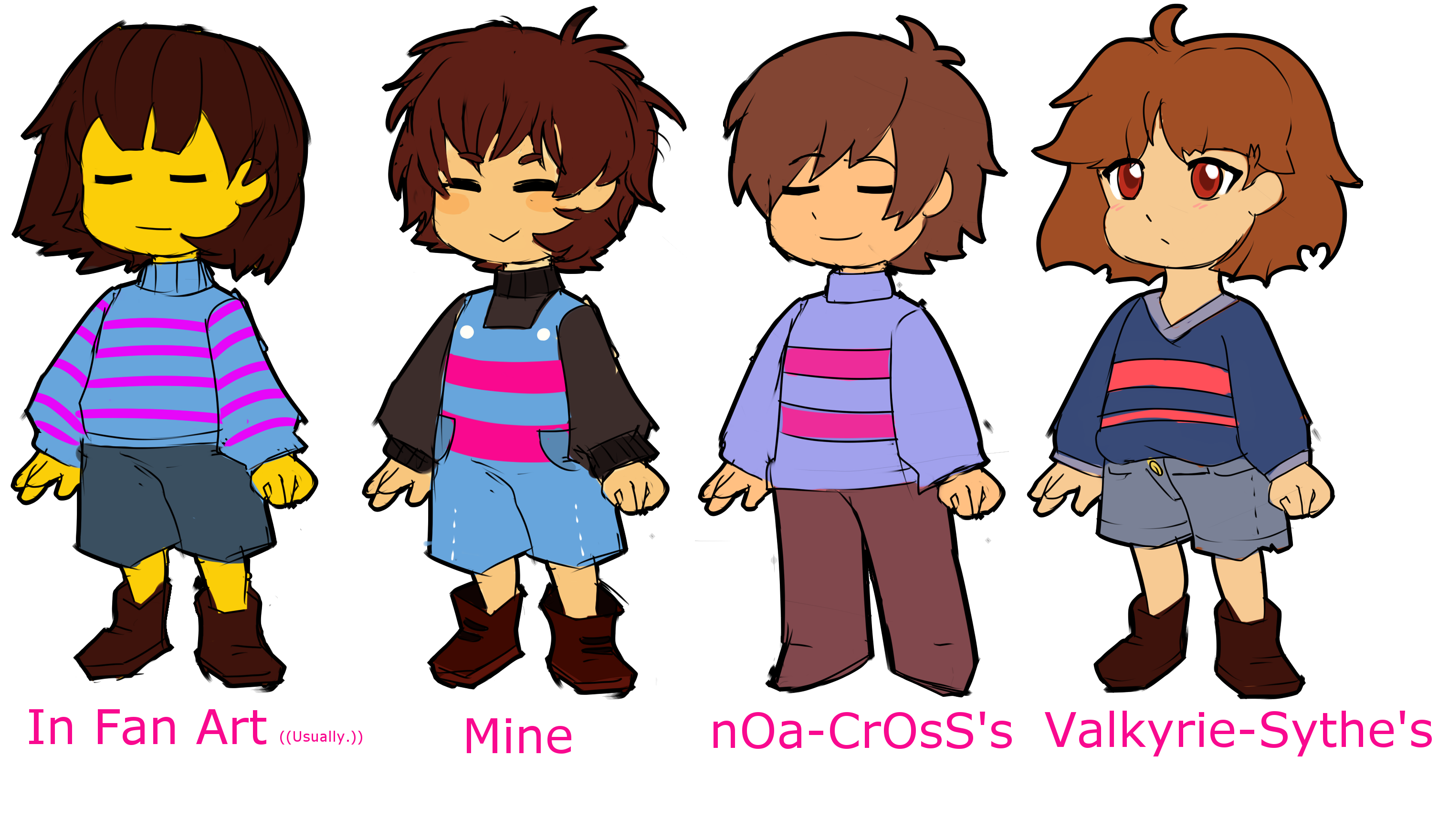 Undertale Multiple Fan Depictions Of Frisk By The Star Hunter On Deviantart Undertale Multiple Fan Depictions Of Frisk By The Star Hunter On Deviantart