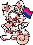 Fauxii says LGBTQ Rights! by The-Star-Hunter