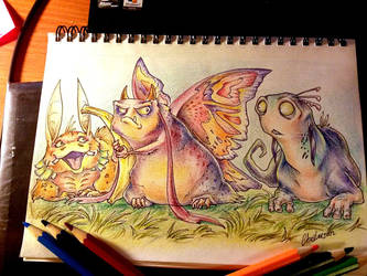 The time for colored pencils :D