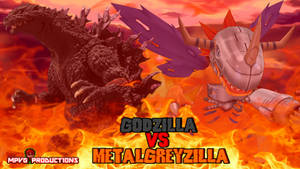 Godzilla VS MetalGreyzilla New Poster