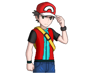 Pokemon Trainer Classic Red Sprite by Deadbeat99 on DeviantArt