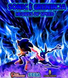 Sonic and Greninja - Heroes of Speed Poster