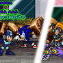 Sonic and Mega Man VS Bass and Metal Sonic