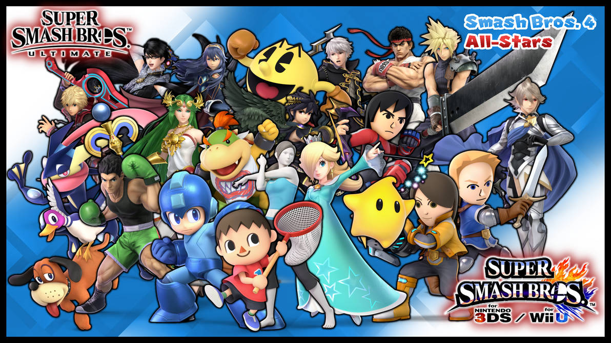 Super Smash Bros. Ultimate - SSB4 All-Stars by MugenDesign01 on DeviantArt