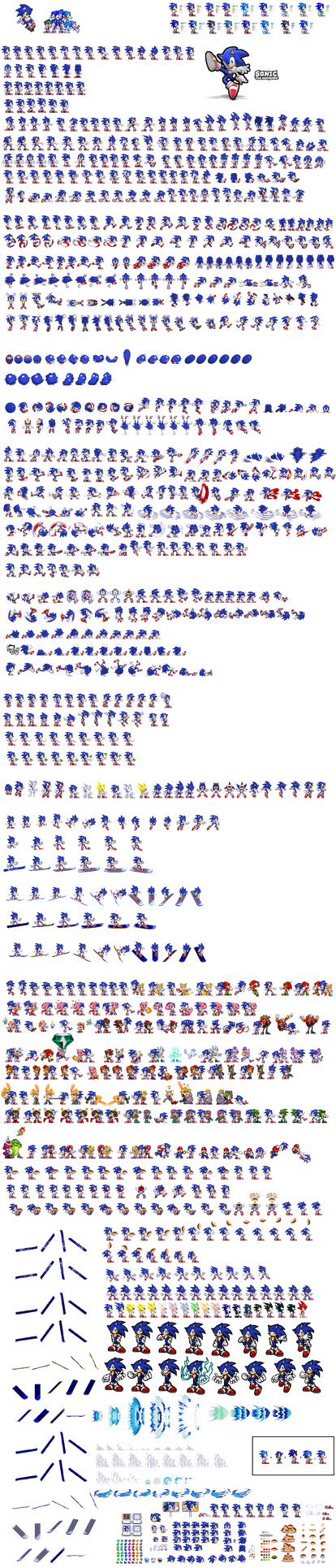 The Ultimate ANIMATED Sonic Sprites Collection - Studios