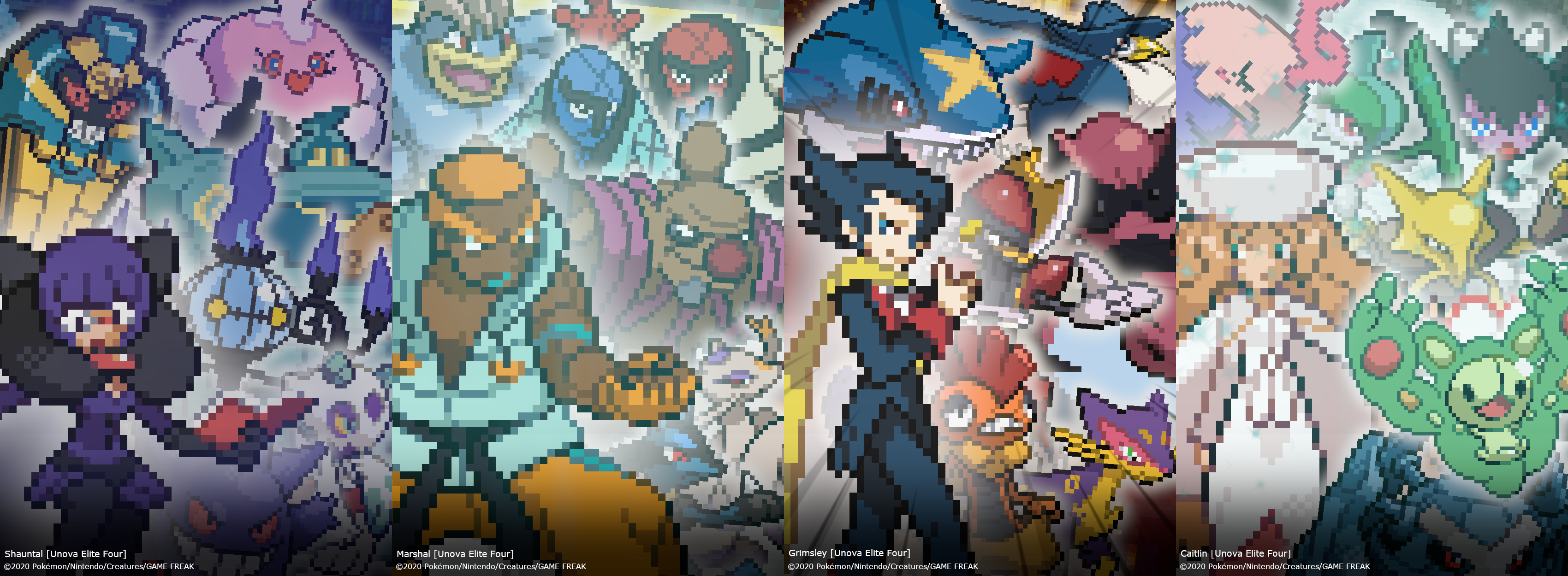 Pokemon Unova Region Poster by StuAnimeArt on DeviantArt