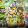 Pokemon - Kanto Gym Leaders (Gen I-VII) Poster