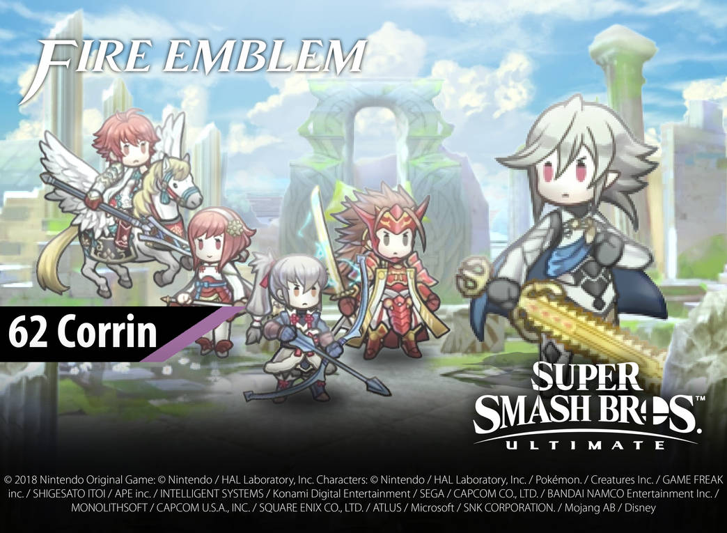 62 Corrin 62. Corrin (Male) | Super Smash Bros. Ultimate by Mugen-SenseiStudios ...