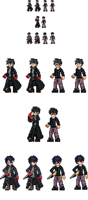 Joker (Persona 5) Sprite Sheet coming soon