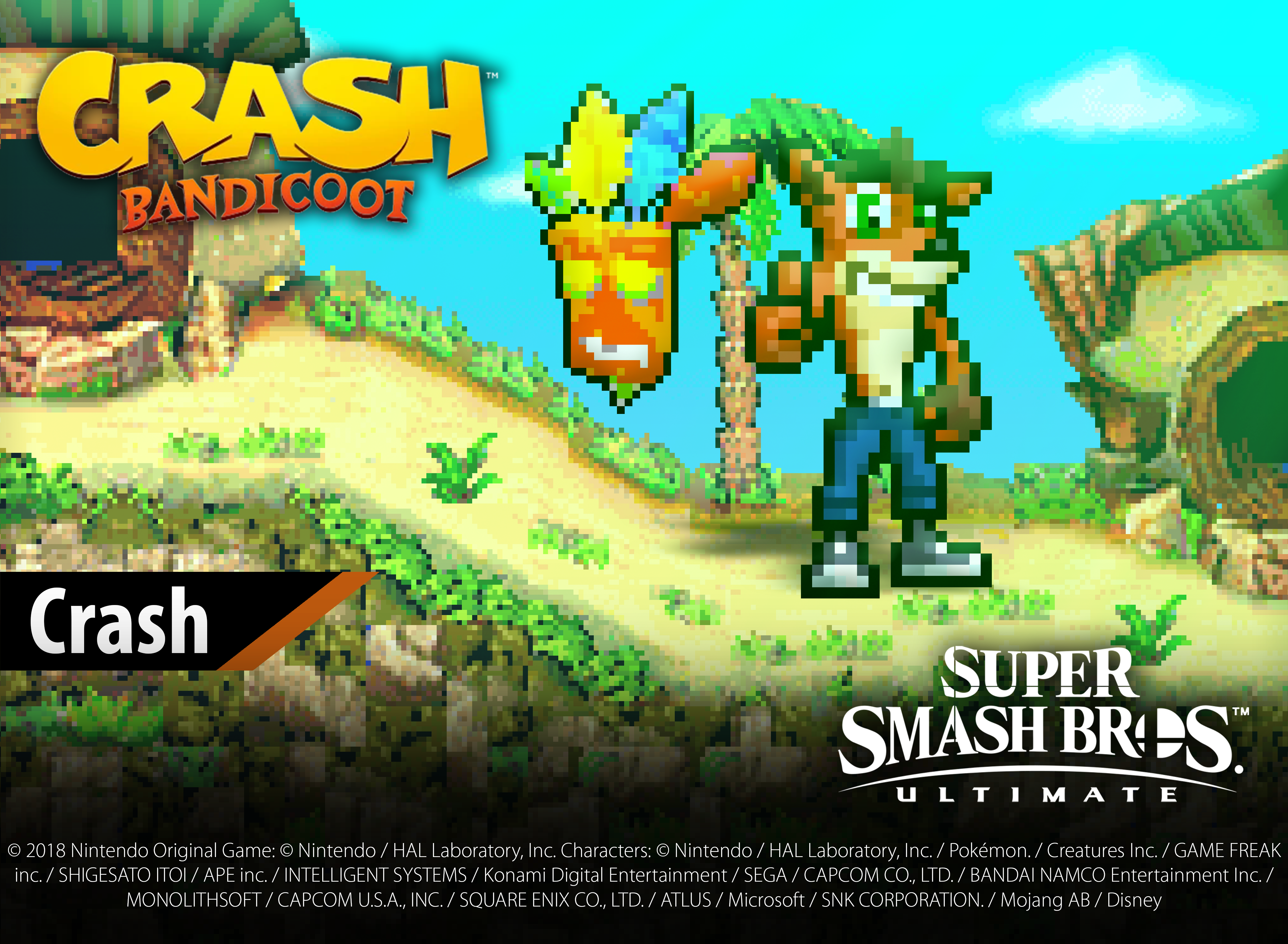 Here's Why Crash Bandicoot Could Be The New Smash Bros. DLC Fighter