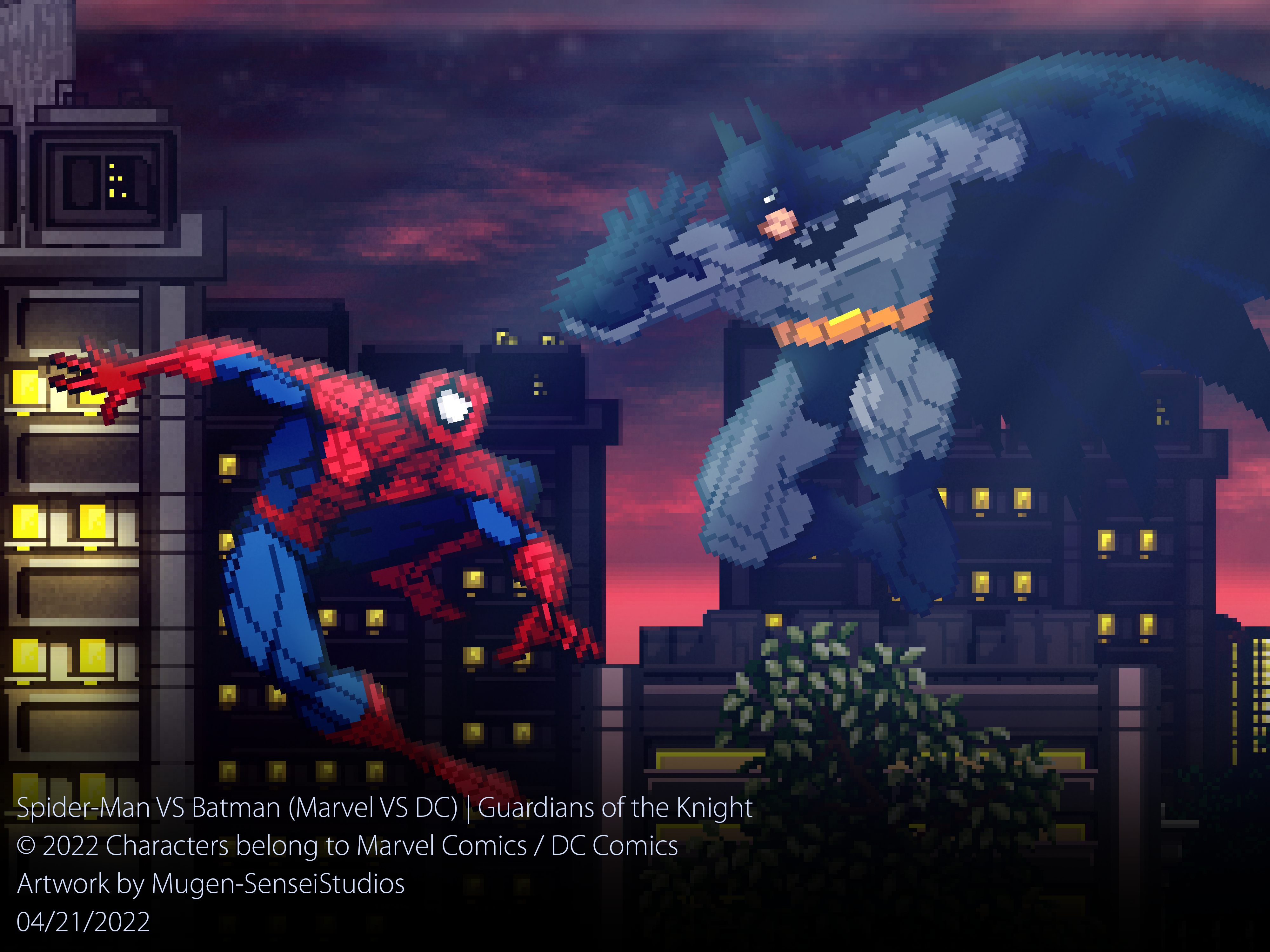Spider-Man VS Batman - Guardians of the Knight by Mugen-SenseiStudios on  DeviantArt
