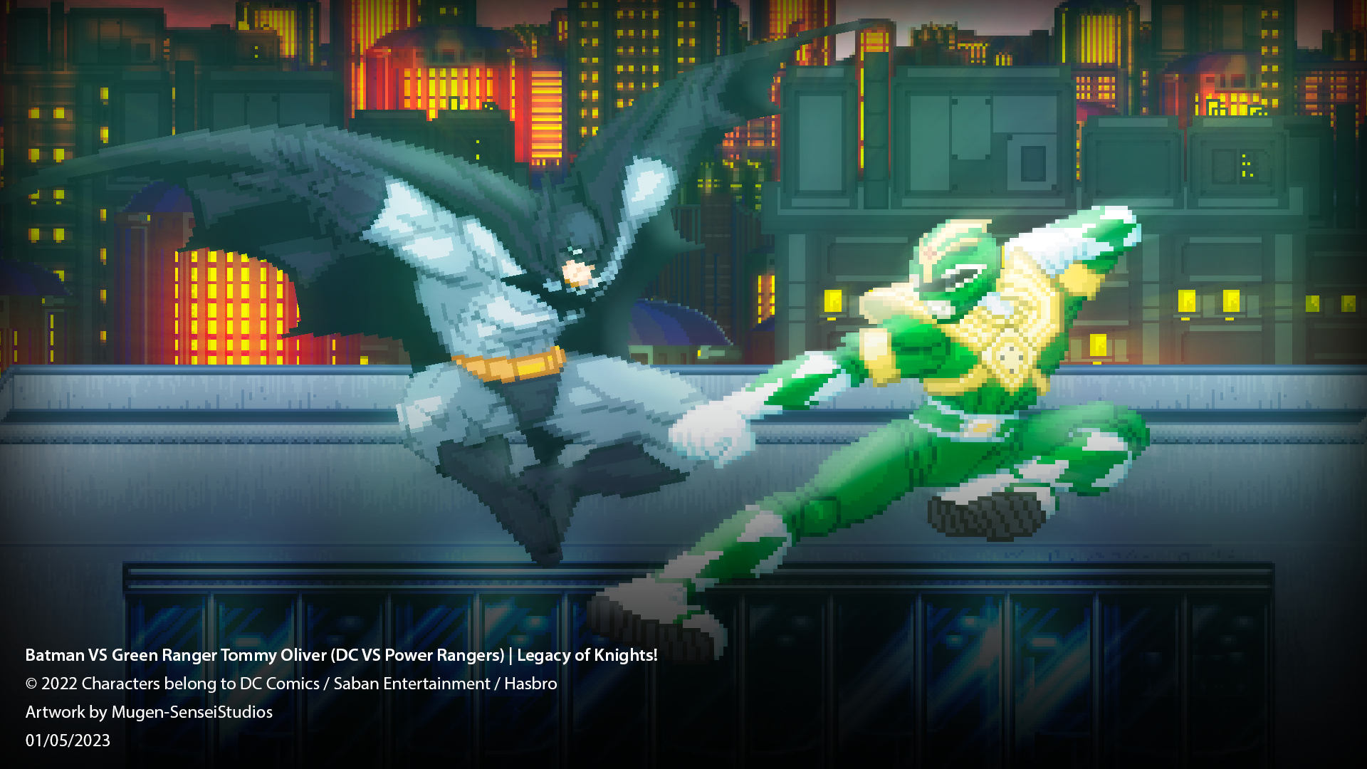 Batman VS Green Ranger Tommy | Legacy of Knights by Mugen-SenseiStudios on  DeviantArt