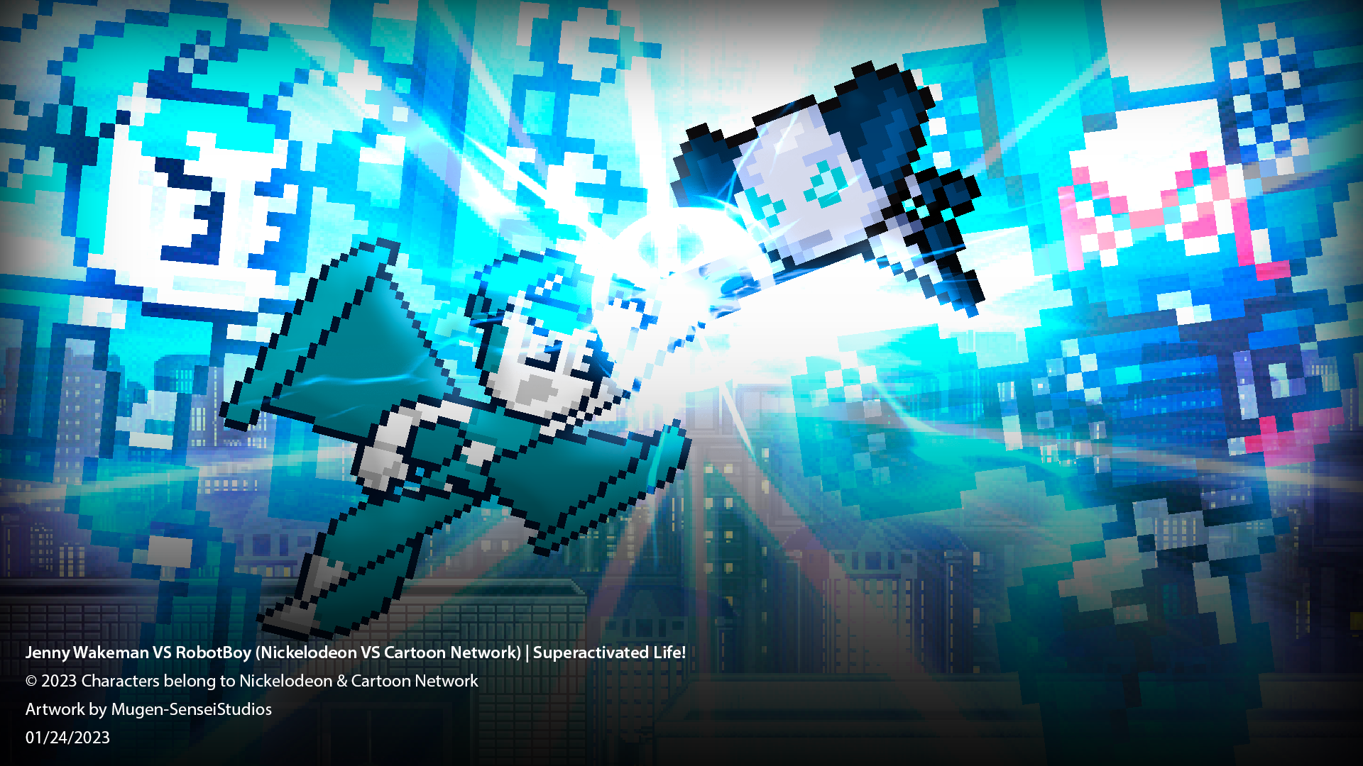 Jenny Wakeman vs Robotboy Wallpaper by SPAMMBOY on DeviantArt