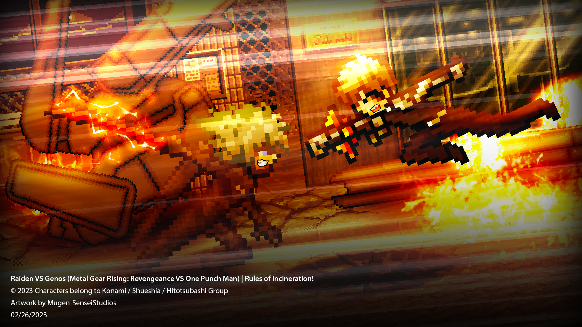 Raiden VS Genos | Rules of Incineration! by Mugen-SenseiStudios on ...