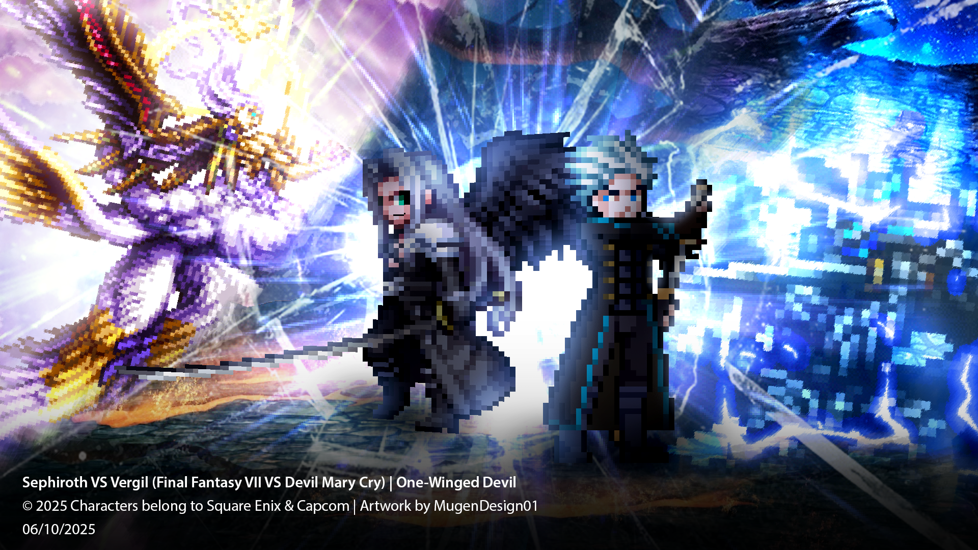 Sephiroth VS Vergil | One-Winged Devil (2025)