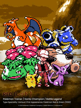 Red | Pokemon (Gen I-VII)