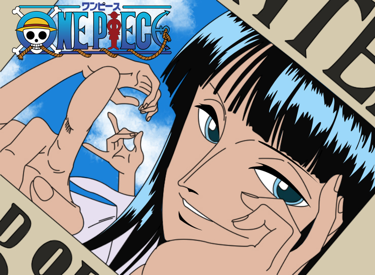 Mi favorita es Nico Robin, esa forma de ser tan fría y lo inteligente que e...