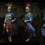 Step by step II Model Oil Painting of Centurion