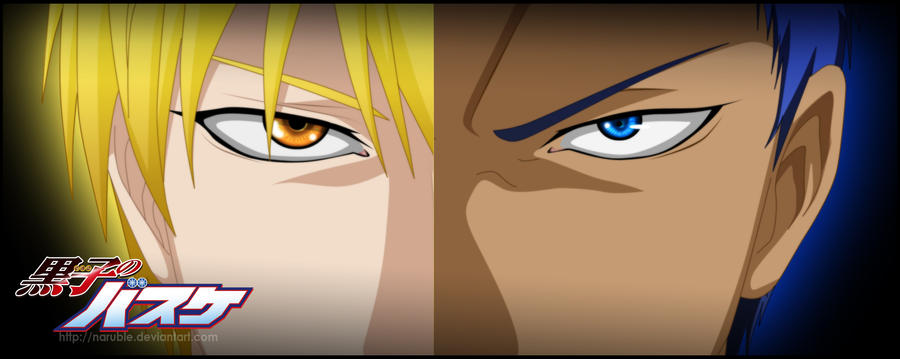 Kise vs Aomine by naruble