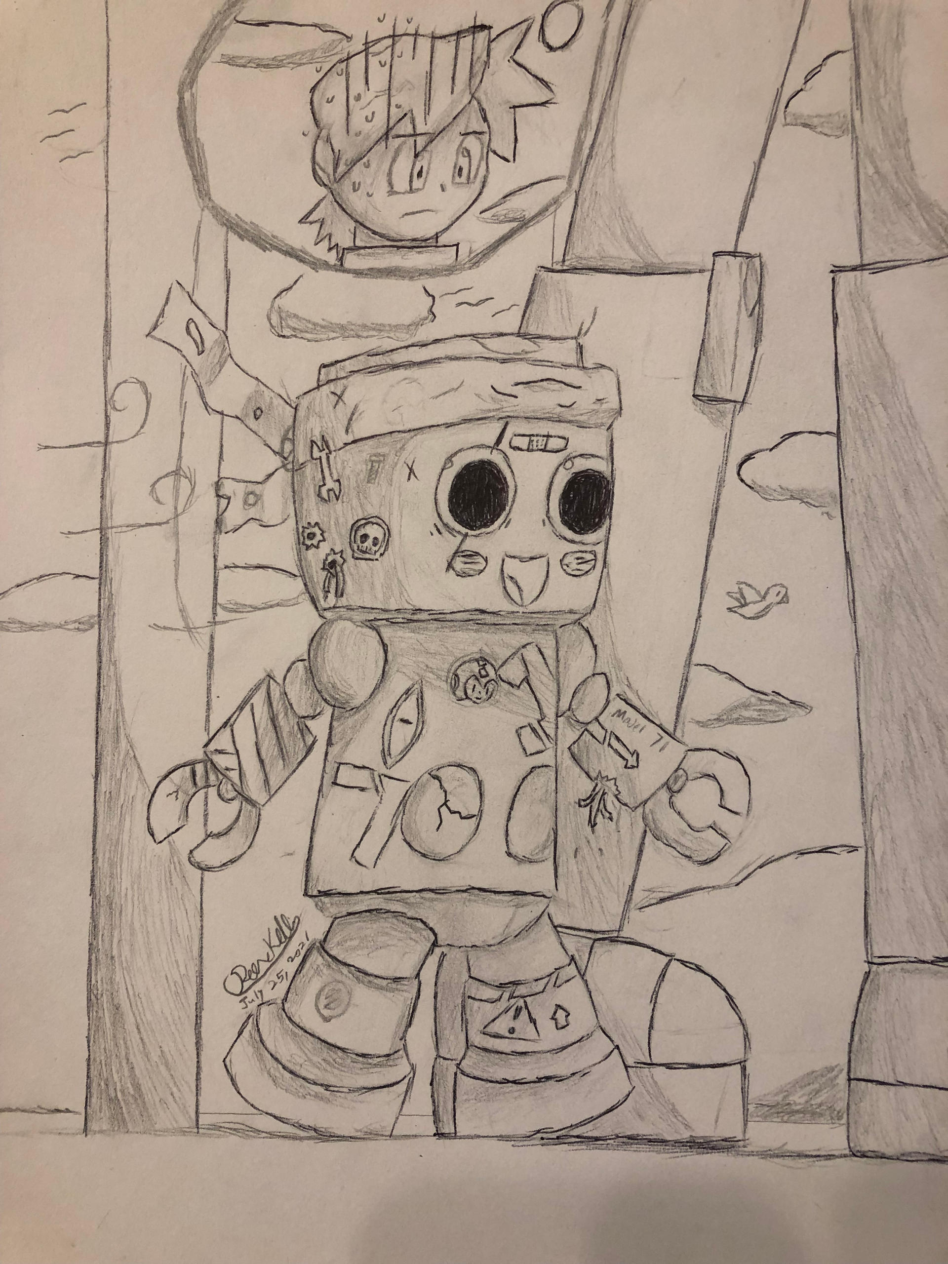 Servebots Battle Hardened Servebot by ImGeecko on DeviantArt