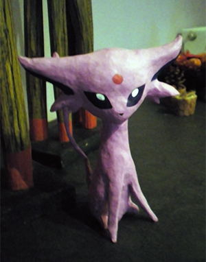 Paper-mache Espeon