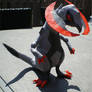 Paper-mache Shiny Haxorus