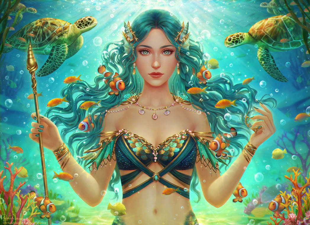 Vellamo - Goddess of the Sea by Midorisa on DeviantArt.