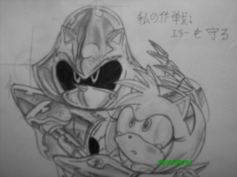 big and metal sonic by AmyRose2031 on DeviantArt