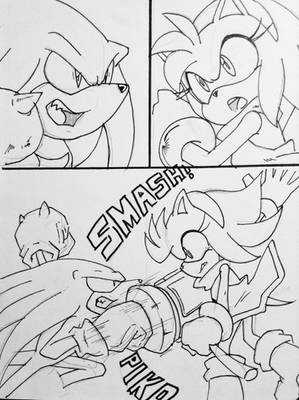 Knuckles vs Amy #1