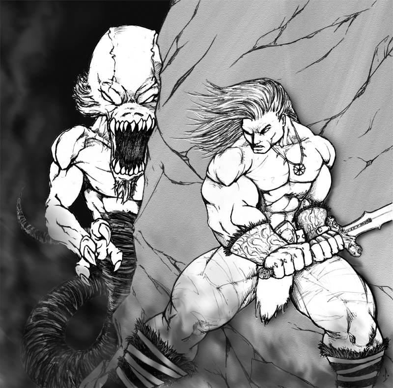 Conan vs Creature