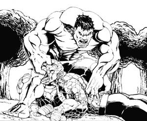 Hulk vs Thing