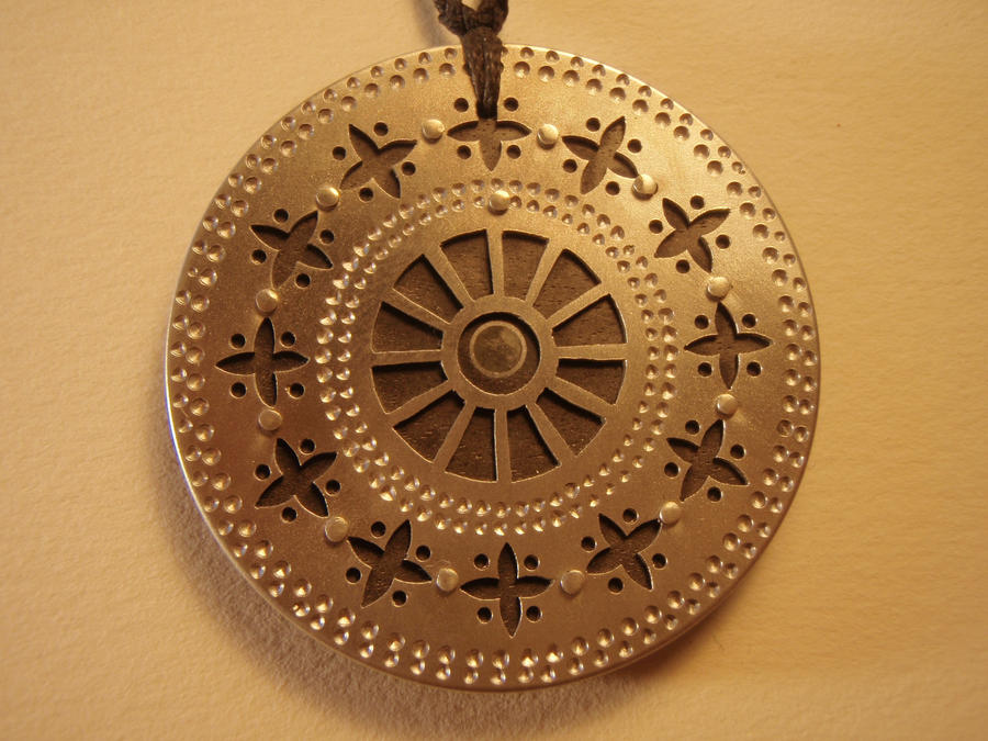 Crop Circle Pendant